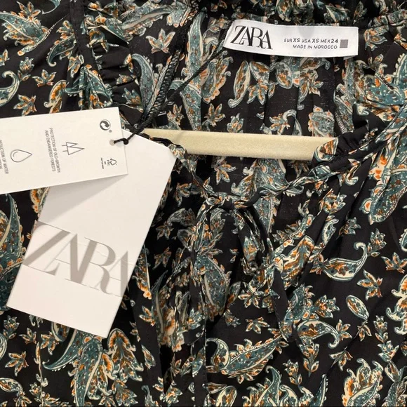 Zara Long Sleeve Mini Dress - Picture 12 of 15